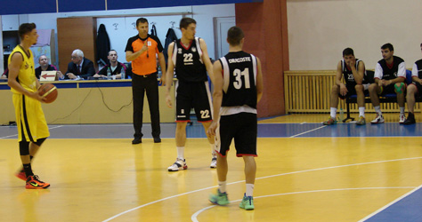 Cupa Romaniei, Faza 1 Retur: CS Universitatea Cluj 52-77 BC Timba Timisoara