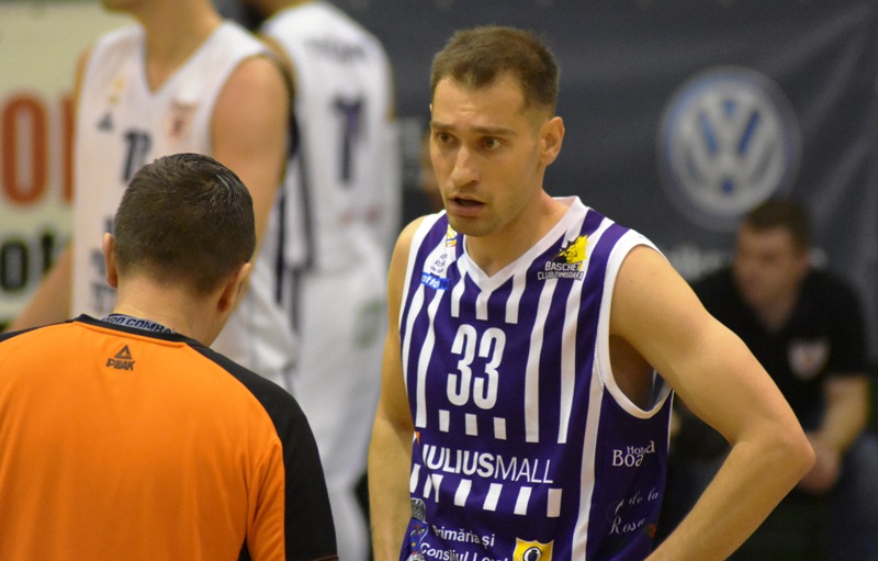Igor Mijajlovic va juca pentru BC SCM Timisoara