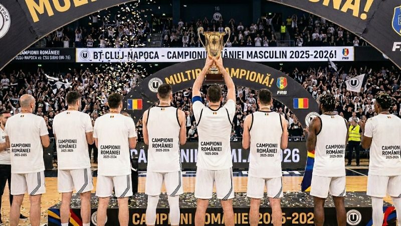 U-BT Cluj-Napoca este campioana României pentru a șasea oară la rând, după o finală de foc cu CSM CSU Oradea